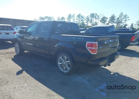 2013 Ford F-150 Limited z USA, uszkodzony, nr VIN 1FTFW1CT7DFC54649